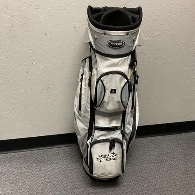 Used Tour Edge LADY EDGE Mens Cart Bag White 11855-S000200952