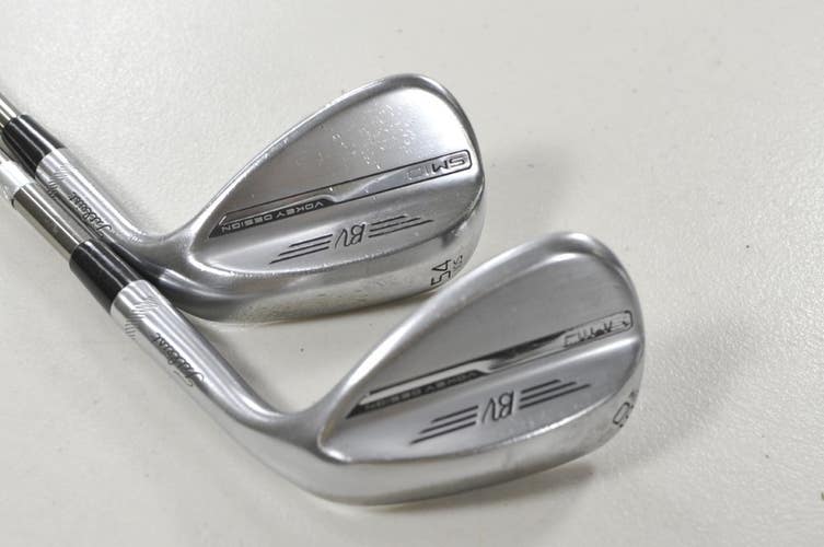 Titleist Vokey SM10 Tour Chrome 54*, 60* Wedge Set Regular Flex Graphite #213835