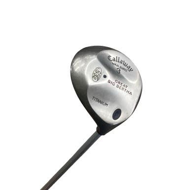 Used Callaway GREAT BIG BERTHA WARBIRD Mens Fairway Wood RH 3 Wood 11760-S000089815