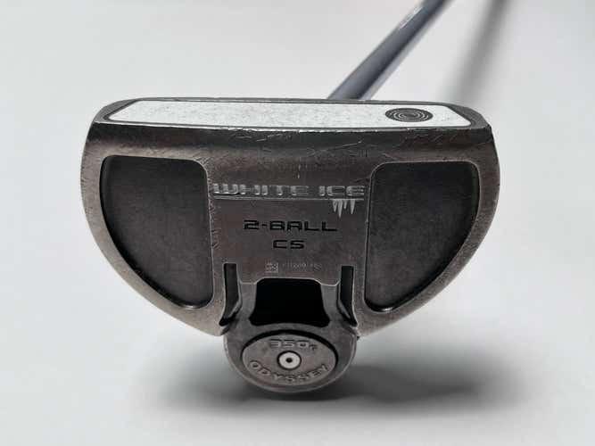 Odyssey White Ice 2-Ball Center Shaft Putter 33.75" Mens RH