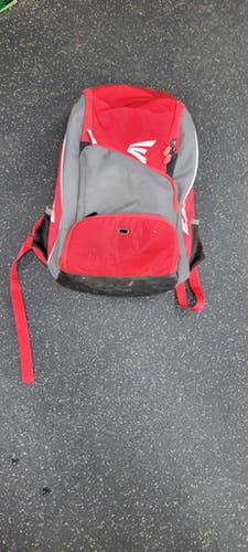 Used Easton BACK PACK BB/SB Player Backpack Red 11497-S000156568