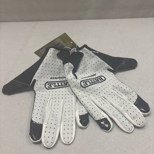 Used Battle Sports ADT DOOMSPEED FB Gloves White Senior 11490-S000270605