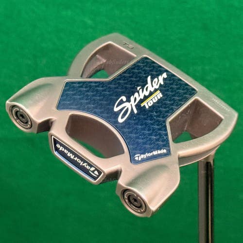 TaylorMade Spider Tour #3 33" T3 Slant-Neck Putter KBS W/ Super Stroke & HC