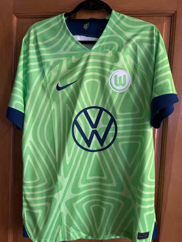 Green Large Adult Wolfsburg Jersey