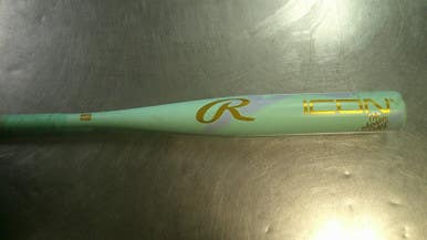 Used Rawlings ICON THE CHOSEN ONE BB/SB USA 2 5/8 Bat 31" 11868-S000068307