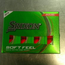 Used Srixon SOFT FEEL 12 Pack - Golf Balls Red 11868-S000068293