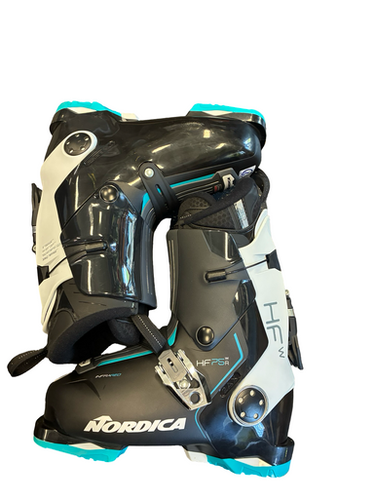 Used Nordica HF75WR Womens DH Ski Boot Black 240 MP - J06 - W07 11682-S000129913