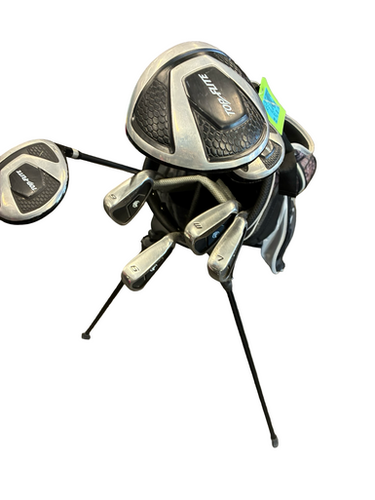 Used Top Flite 10 PIECE Mens Package Set RH Black 10 Piece 11682-S000129857