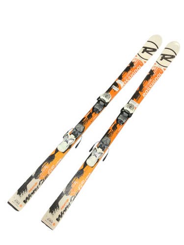 Used Rossignol WORLD GUP GS PRO Boys DH Ski/Binding Orange 144 cm 11823-S000037904
