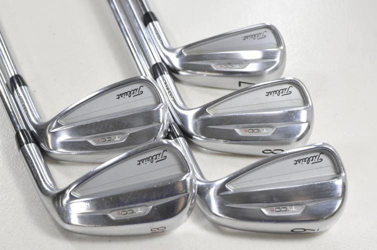 Titleist T100S 2021 7-PW,48* Iron Set Stiff Flex RH Project X LZ Steel # 214319