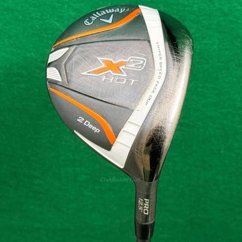 Callaway X2 Hot Pro 12.5 Fairway 2 Deep Wood Aldila Tour Green ATX75-S Stiff