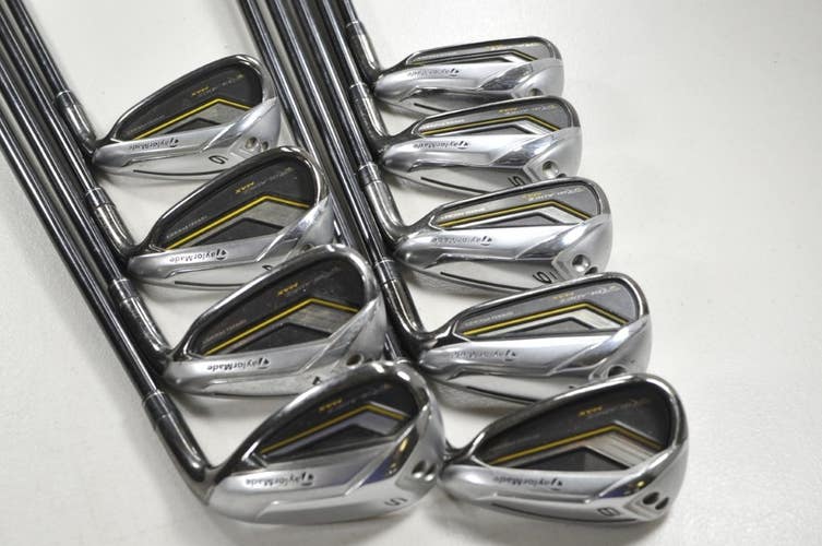 TaylorMade Rocketbladez Max 4-PW,AW,SW Iron Set Regular Flex RH Graphite #212395