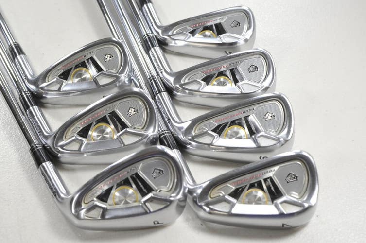 TaylorMade Tour Preferred 2009 4-PW Iron Set Regular Flex RH Rifle Steel #214150