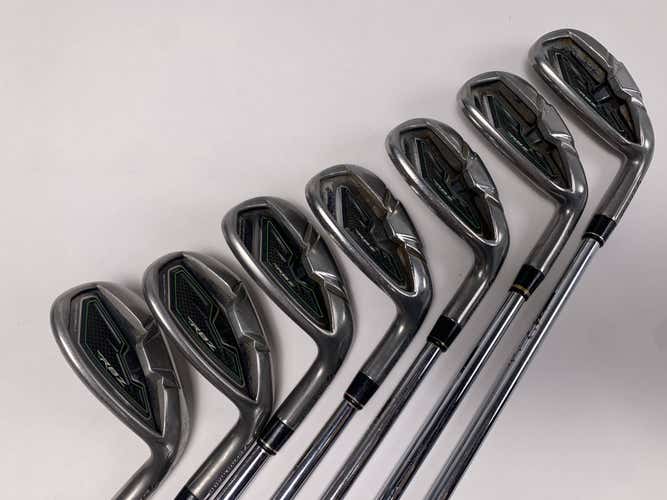 TaylorMade RocketBallz Iron Set 6-PW+SW+LW Regular Steel Mens RH Midsize Grips