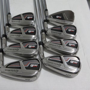TaylorMade M6 Iron Set - 4-PW, AW - Regular Flex Steel