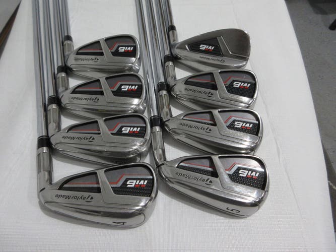 TaylorMade M6 Iron Set - 4-PW, AW - Regular Flex Steel