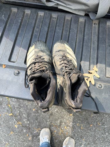 Men's Size M 10.0 (W 11.0) Adidas Freak Mid Top Molded Cleats (Used)