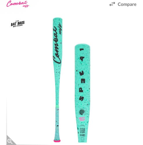 2025 Combat MFG Spec A1 Alloy BBCOR Certified Bat (-3) 30 oz 33" (New)