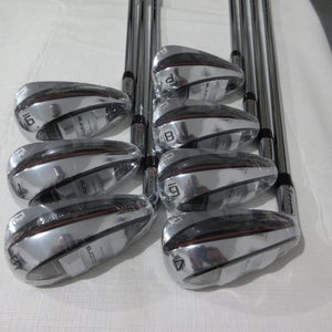 Left-Handed Cobra T-Rail Iron Set - 4-PW - Regular Flex Steel - NEW