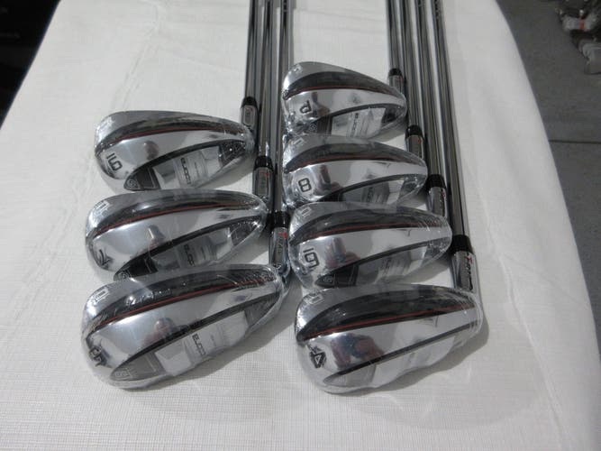 Left-Handed Cobra T-Rail Iron Set - 4-PW - Regular Flex Steel - NEW