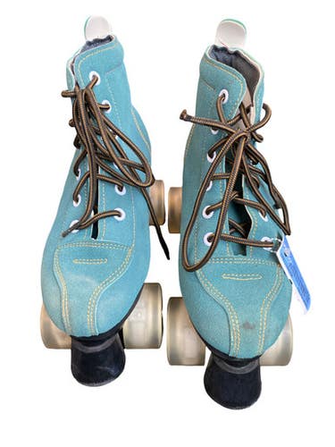 Used XUDREX QUAD SKATES Senior Roller Quad Skates Green Senior 5.5 11883-S000158792