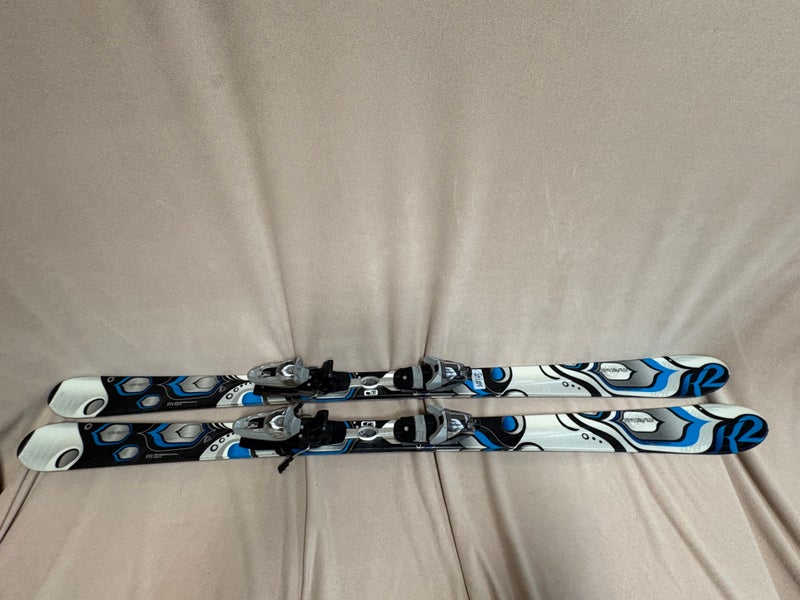 All Mountain 163 cm K2 Mystic Luv T nine Skis With Bindings (Used)