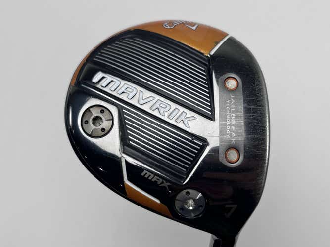Callaway Mavrik Max 7 Fairway Wood 21* EvenFlow Riptide 5.5 60g Regular RH