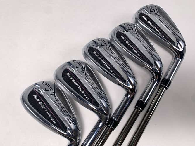 Callaway Big Bertha REVA 23 Iron Set 7-PW+GW RCH 45 45g Ladies RH