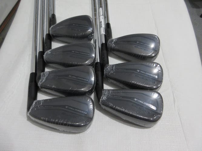 Cobra King Forged TEC X Black Iron Set - 5-GW - KBS Tour Lite Stiff Steel - NEW