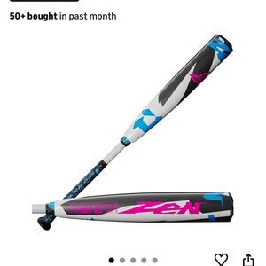 2025 DeMarini CF Zen Composite USSSA Certified Bat (-10) 18 oz 28" (Used)