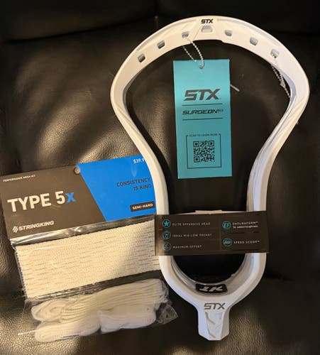 STX SURGEON 1K Head Includes STRINGKING 5x SEMI-Hard COMPLETE MESH KIT valued at $39.99!!