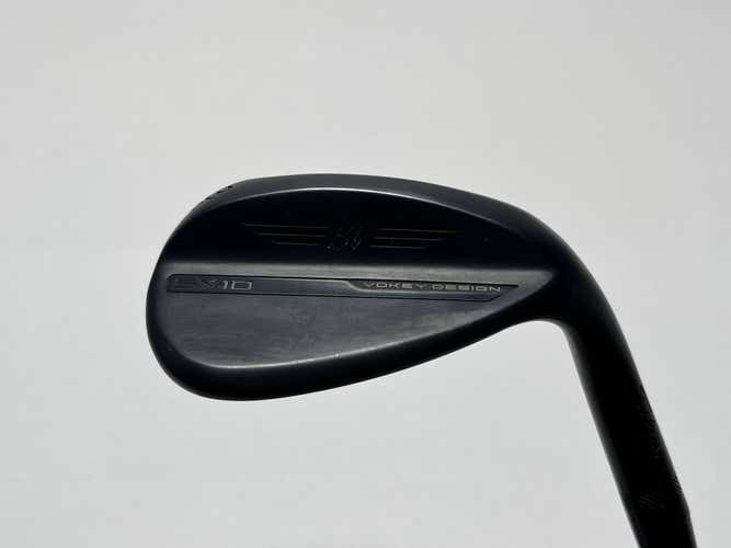 Titleist Vokey SM10 Jet Black Wedge 58* 12 D-Grind Project X Wedge Steel Mens RH
