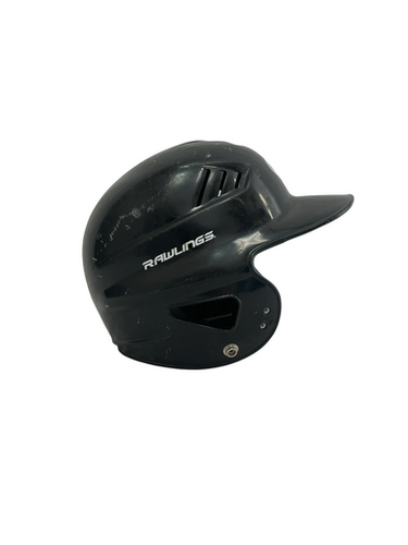 Used Rawlings RCFH Batting Helmet No Mask Black One Size 11692-S000148598