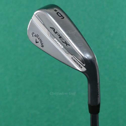 Callaway Apex Pro 2021 Forged Single 6 Iron TT Dynamic Gold 105 S300 Steel Stiff