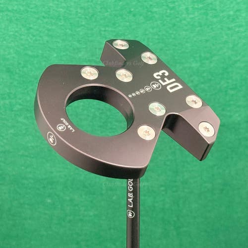 LAB Golf DF3 Custom Black 34" CS Mallet Putter LAB Golf x ACCRA Black w/ HC
