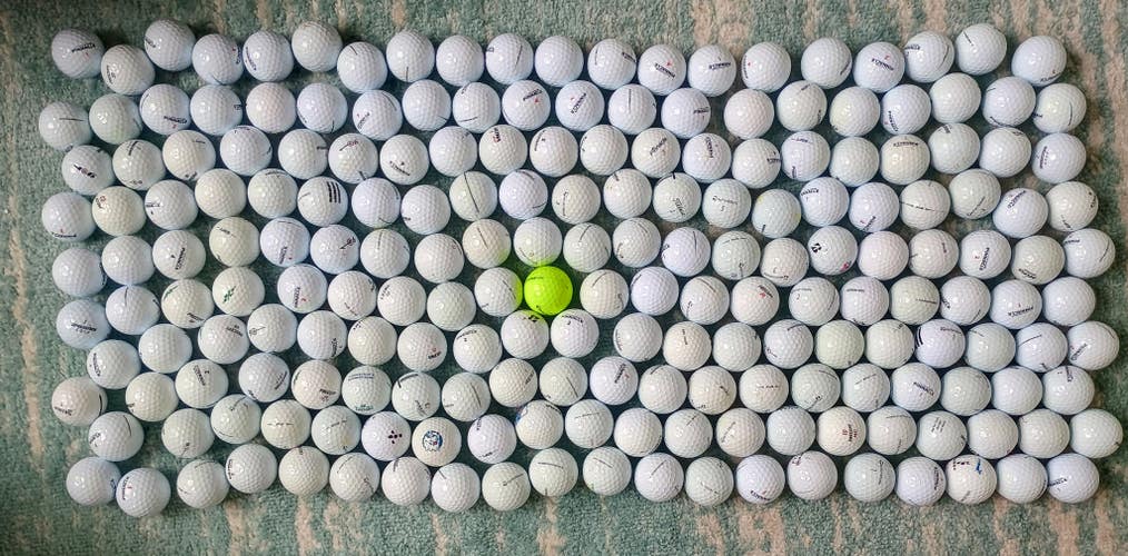 200 used golf balls. 3A. TaylorMade,TP5, Pinnacle,Bridgestone + more!