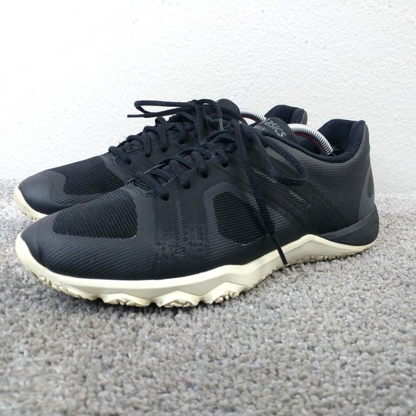 Asics Conviction X 2 Womens Size 8 Running Shoes Black Sneakers Low Top