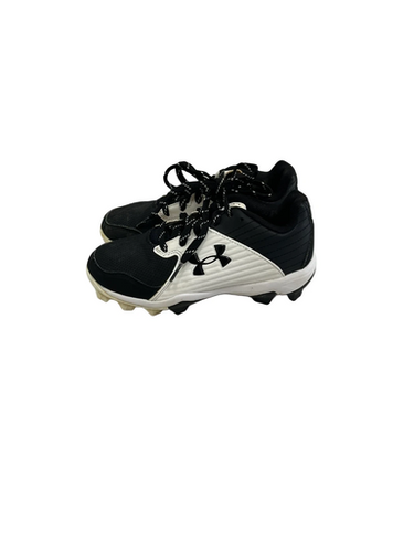 Used Under Armour LEADOFF BB/SB Cleats Black And White Junior 01 11692-S000146534