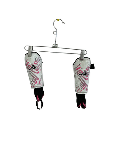 Used Brava Soccer Shin Guards Youth White SM 11692-S000148498