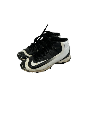 Used Nike HURACHE BB/SB Cleats Black Junior 01.5 11692-S000148505