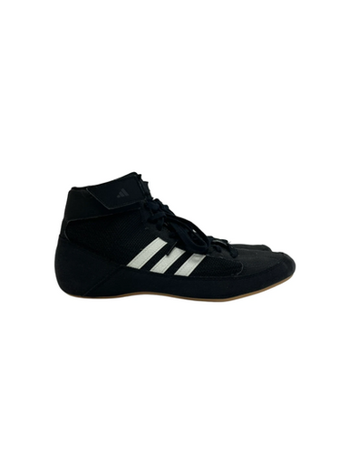 Used Adidas HVC 2 Wrestling Shoes Black Senior 7.5 11692-S000148551