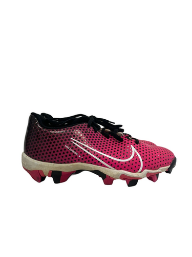 Used Nike HYPERDIAMOND BB/SB Cleats Black And Pink Junior 04.5 11692-S000148564