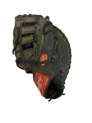 Used Rawlings GOLD GLOVE BB/SB First Base RH Throw Black 12 1/2" 11692-S000148193