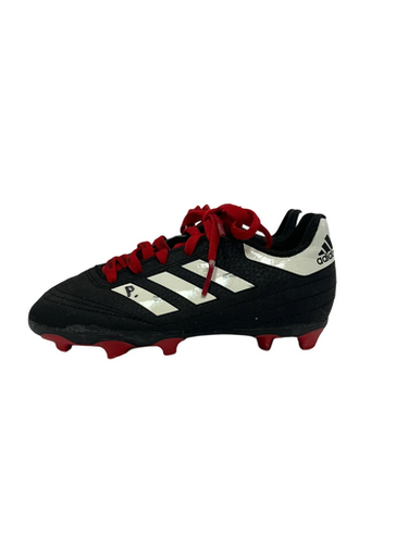 Used Adidas GOLETTO Soccer Cleats Black Youth 11.0 11692-S000148218
