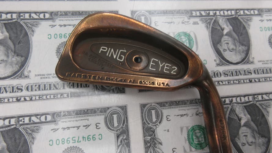 Men's Ping Eye 2 Beryllium Copper Right Handed 1 Iron Steel Shaft (Used)
