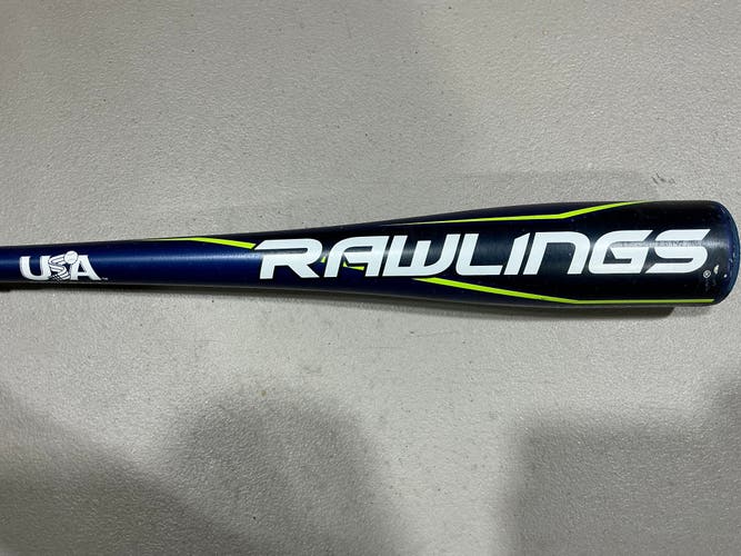Rawlings RX9 Alloy Bat USABat Certified (-9) 17 oz 26" (Used)