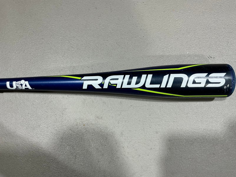 Rawlings RX9 Alloy Bat USABat Certified (-9) 17 oz 26" (Used)