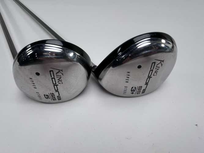 Cobra SS Hyper Steel 3+ & 5 Fairway Set Adila HM Tour 60g Regular RH