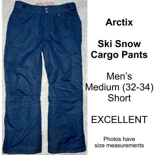 Arctix Ski Snow Cargo Pants Men Medium 32-34 Short EUC