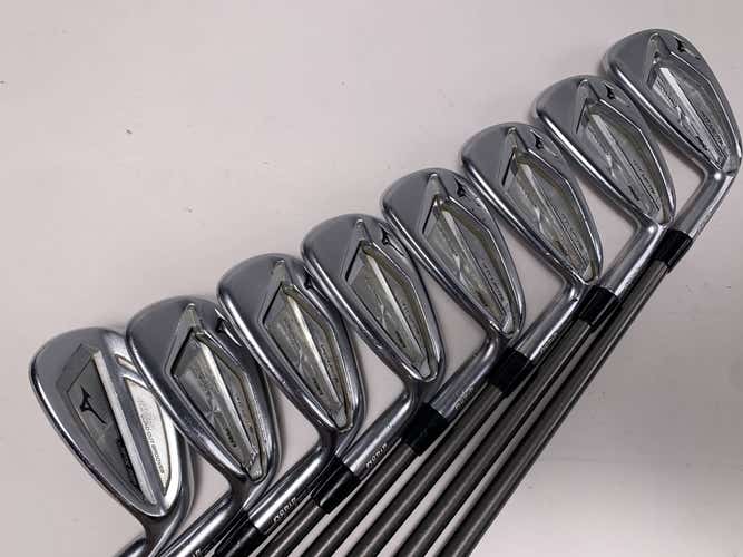 Mizuno JPX 919 Hot Metal Pro Iron Set 4-PW+GW SteelFiber i95 Stiff RH +1/2''
